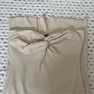 Pretty Garden Strapless Dress